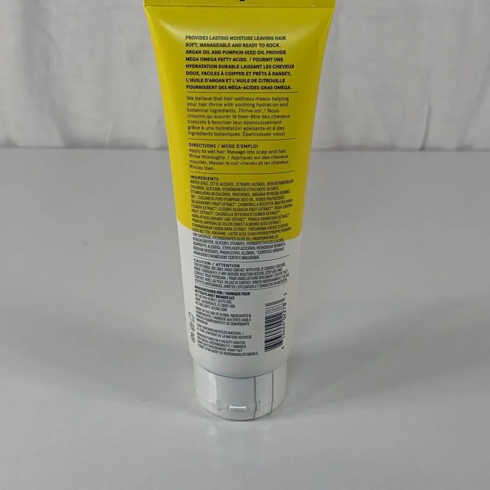 Acure Ultra Hydrating Conditioner 8oz Argan Oil & Pumpkin Seed Oil Vegan New